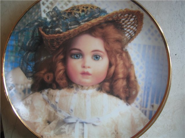 Моя коллекция тарелочек - куколок (фото 2)