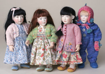 Куклы и аксессуары от супружеской пары Линн и Майкл Роше, Lynne and Michael Roche (фото 3)