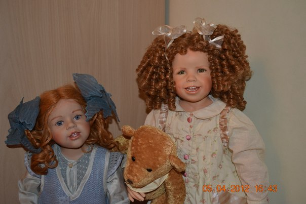 Две подружки улыбашки. Hildegard Guenzel