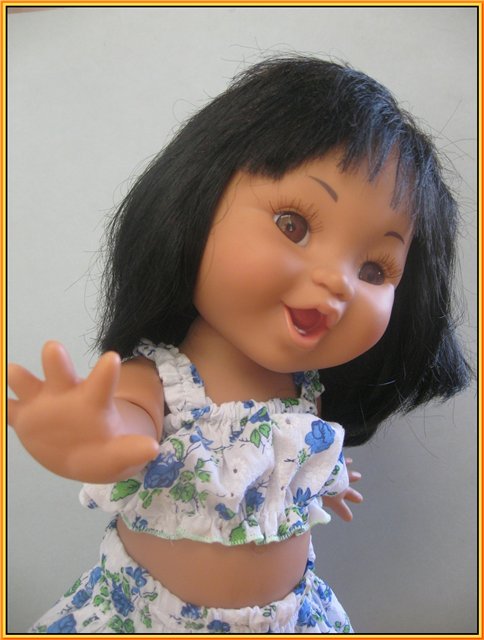 Весёлая семейка. Galoob - Baby Face