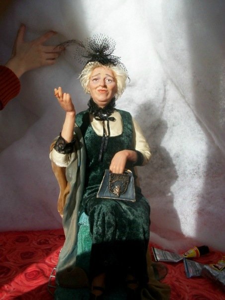 «Красота страшная сила!» Портретные куклы Фаины Раневской, выполненные разными авторами