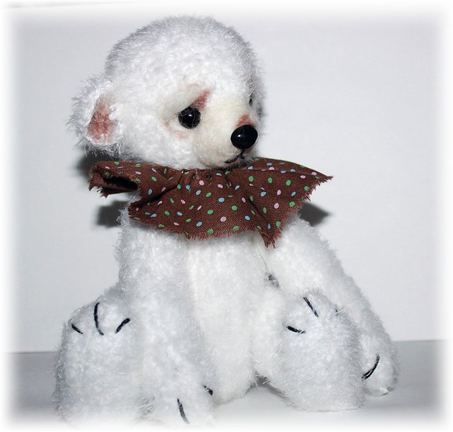 Мишка Пьеро — Вязаные игрушки и амигуруми: крючком (фото 6)