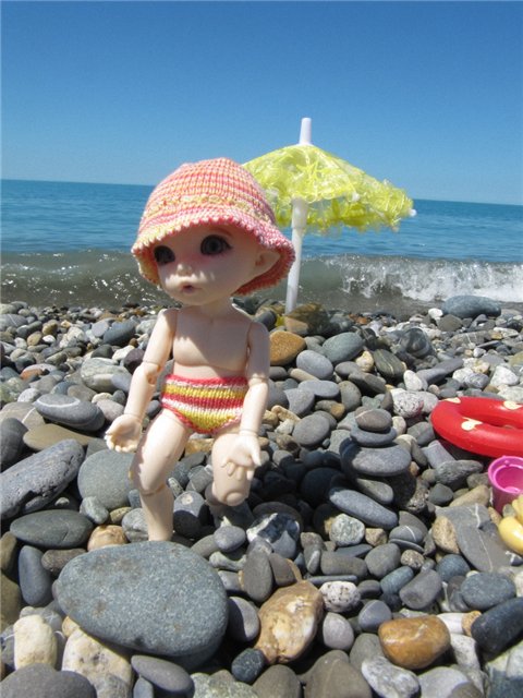 Майка на море. PukiFee Ante BJD (фото 9)