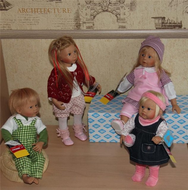 Малыши от Черепашки — Куклы Schildkrot (Шильдкрет): современные