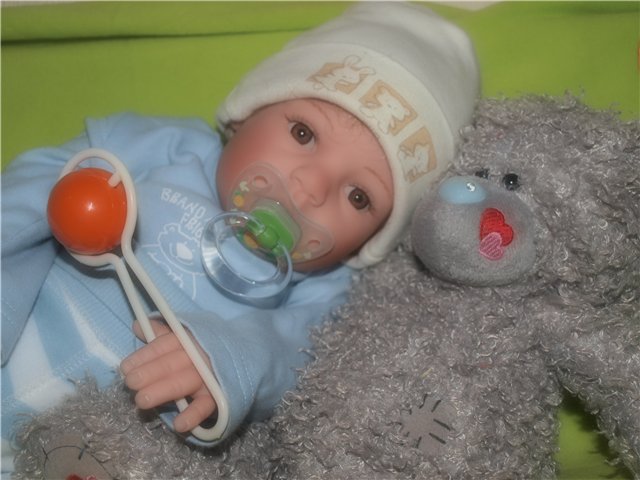 Маленький мальчик. Куколка от Lee Meddleton (фото 3)