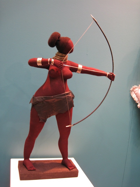 Текстильные куклы-скульптуры Натальи Вельчинской