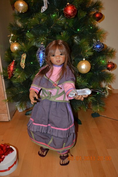 Мои новогодние подарочки.. Munira и Liniki от Annette Himstedt (фото 6)