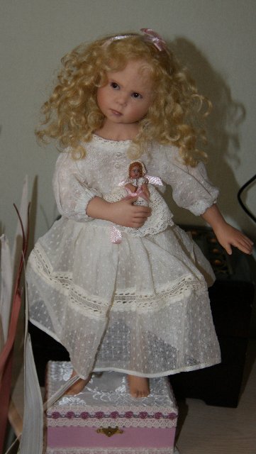 Обиженная Люси - OOAK doll by Jilie Fischer