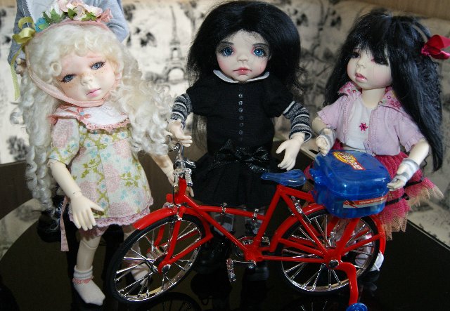 Наша дружная LASHERсемейка -LILLIE,-ERIKA, IVY, VIOLET, FIONA, OOAK Lillie