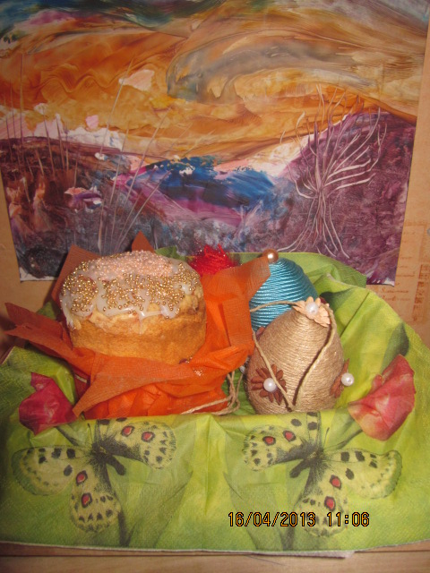 И снова очумелые ручки- на тему "Пасха"