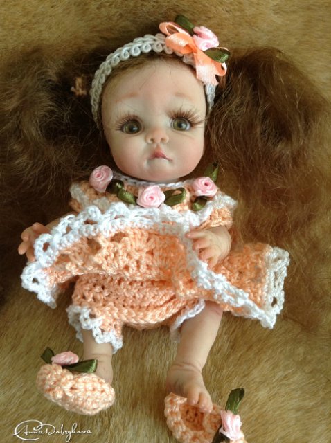 Лилюша. Авторская кукла Анны Добряковой