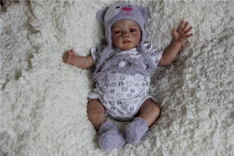 Нечаянная радость... Малыш реборн Ромео, прототип, скульптор Натали Блик, художник Алла Кокс