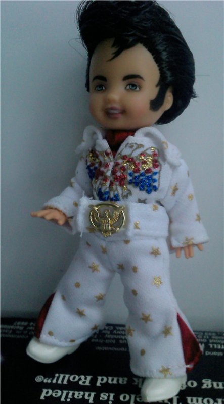 Король рок-н-ролла Элвис Пресли – воплощение в куклах – небольшое продолжение (фото 3)