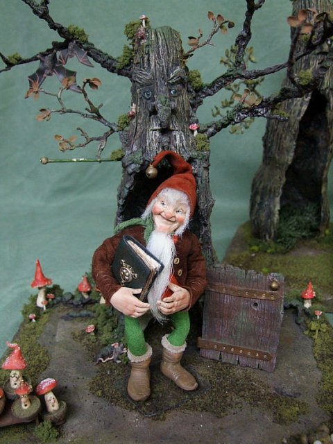 Микромир Силке Янас-Шлессер. Куклы Silke Janas-Schloesser dolls