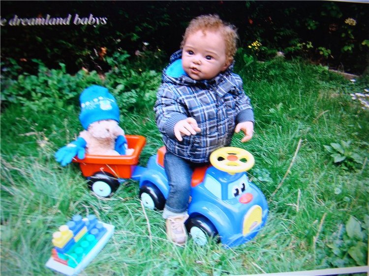 Увидела симпатичного мальчишку. Reborn Prototype Toddler, sculpt Adrie Stoete