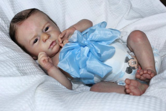 Меня аист принес, кукла реборн Беспаловои Жанны