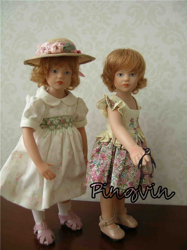 Ах, эти плюшки... куклы Patsi от Heidi Plusczok (фото 2)