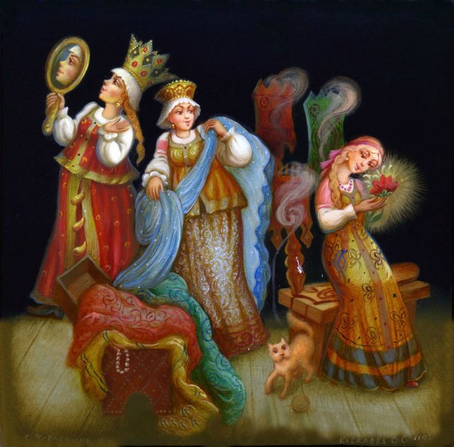 Усмотри тропинку в сказку или Здесь русский дух, здесь Русью пахнет. Федоскинская лаковая миниатюра