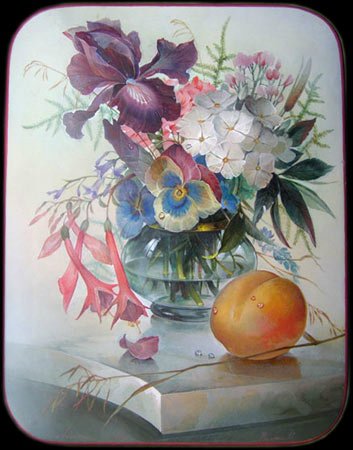 Усмотри тропинку в сказку или Здесь русский дух, здесь Русью пахнет. Федоскинская лаковая миниатюра