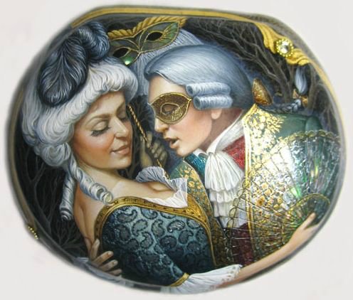 Усмотри тропинку в сказку или Здесь русский дух, здесь Русью пахнет. Федоскинская лаковая миниатюра