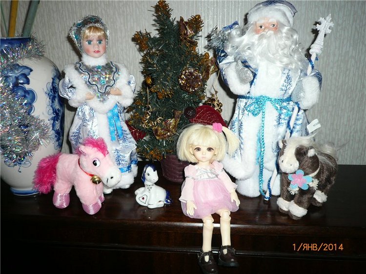 С новым годом — Домашние коллекции кукол: фото собраний