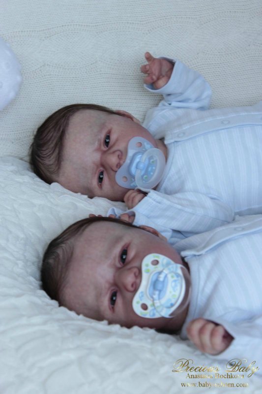 Двойное счастье! Куклы реборн Анастасии Бочковой