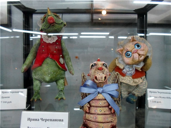 Выставка кукол "Весенний бал" на Ветошном 2014