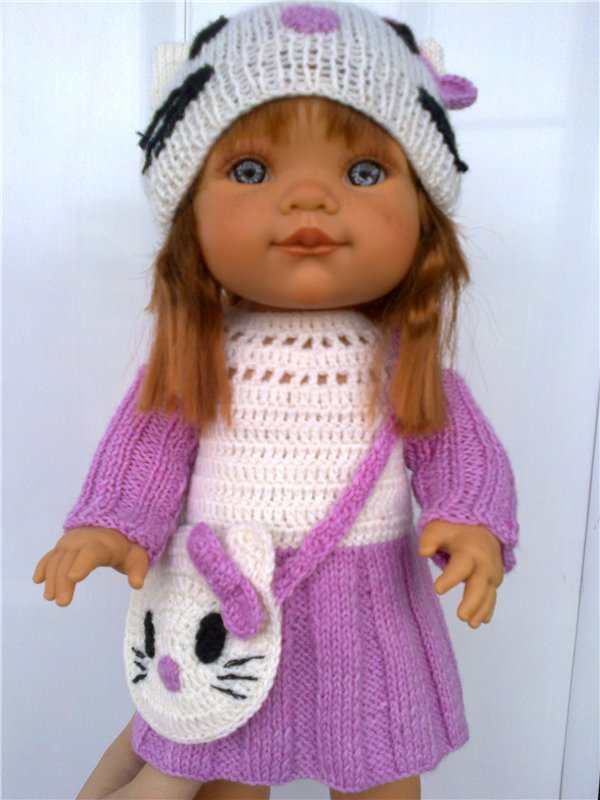 Наши вязалочки в стиле " Hello Kitty" | Бэйбики Наши вязалочки в стиле " Hello Kitty" (фото 4)