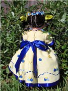 Солнечная цветочница Анюта. Эксперименты с переодеванием могут быть нескончаемы