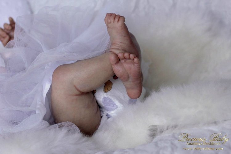 Малышка Квини. Кукла реборн Анастасии Бочковой (фото 9)