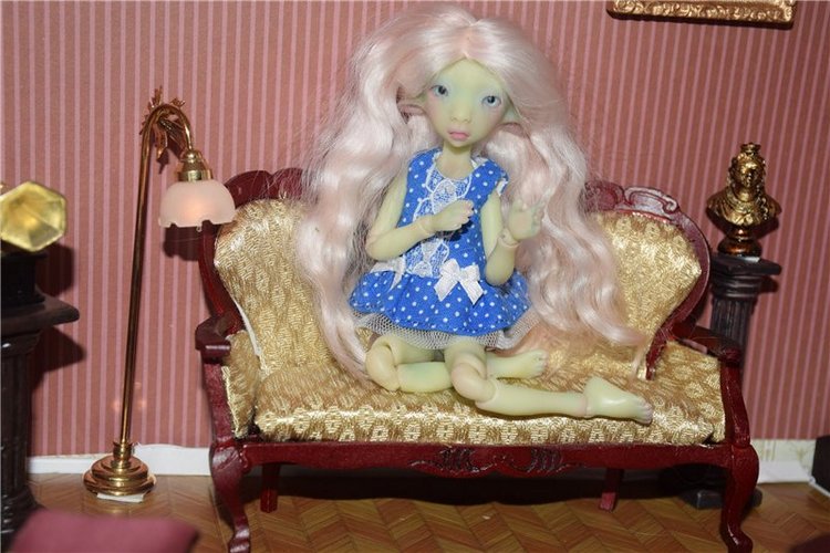 Распаковка сказочной лягушечки! BJTales Green Asrai От Лидии Снуль