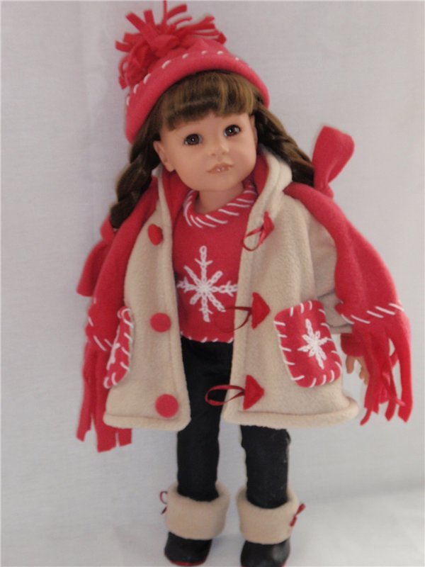 Зима еще с нами. Зимняя коллекция одежды для малышек Gotz (фото 7)