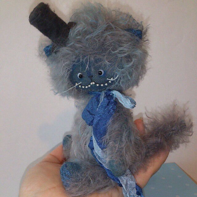 Чеширский кот, игрушка ручной работы