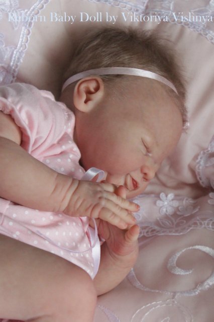 Крохотулька Angeli от Elisa Marx. Куколка реборн Виктории Вишни