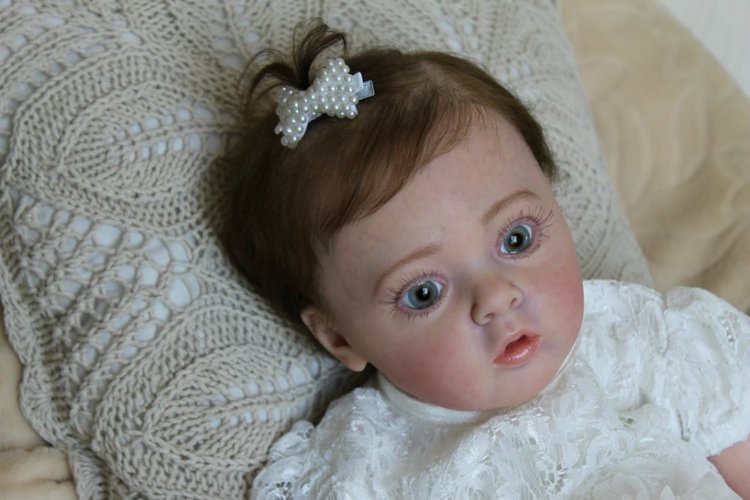 Маленькая Миланочка! Кукла реборн Шепелевой Людмилы