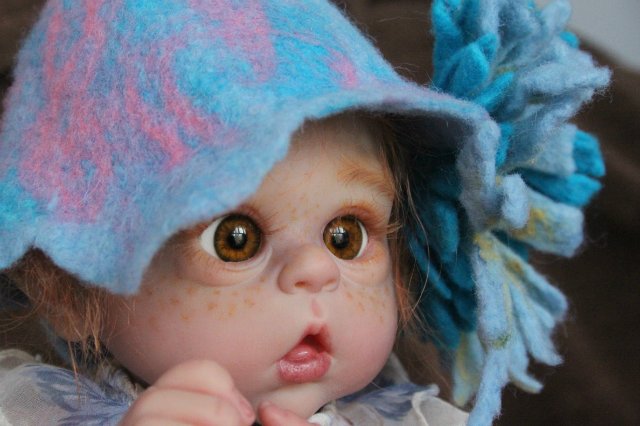 Офелька-Цветочек. Кукла реборн Элины Кудрявцевой