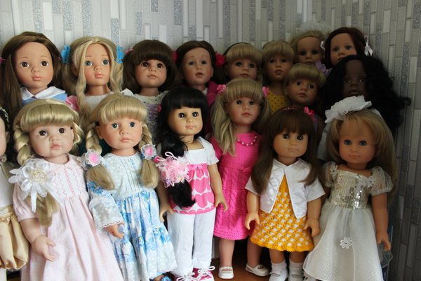 Моя коллекция. Куклы Gotz