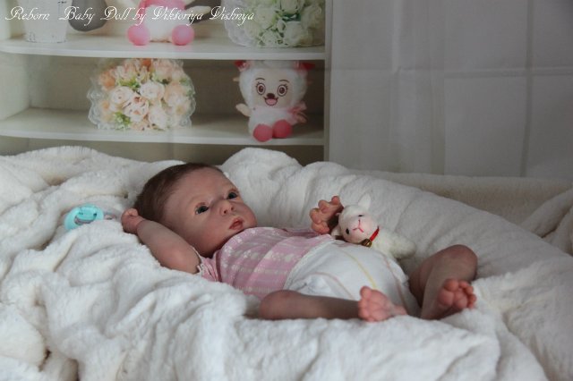 Аделиночка 2... Куколка реборн Виктории Вишни