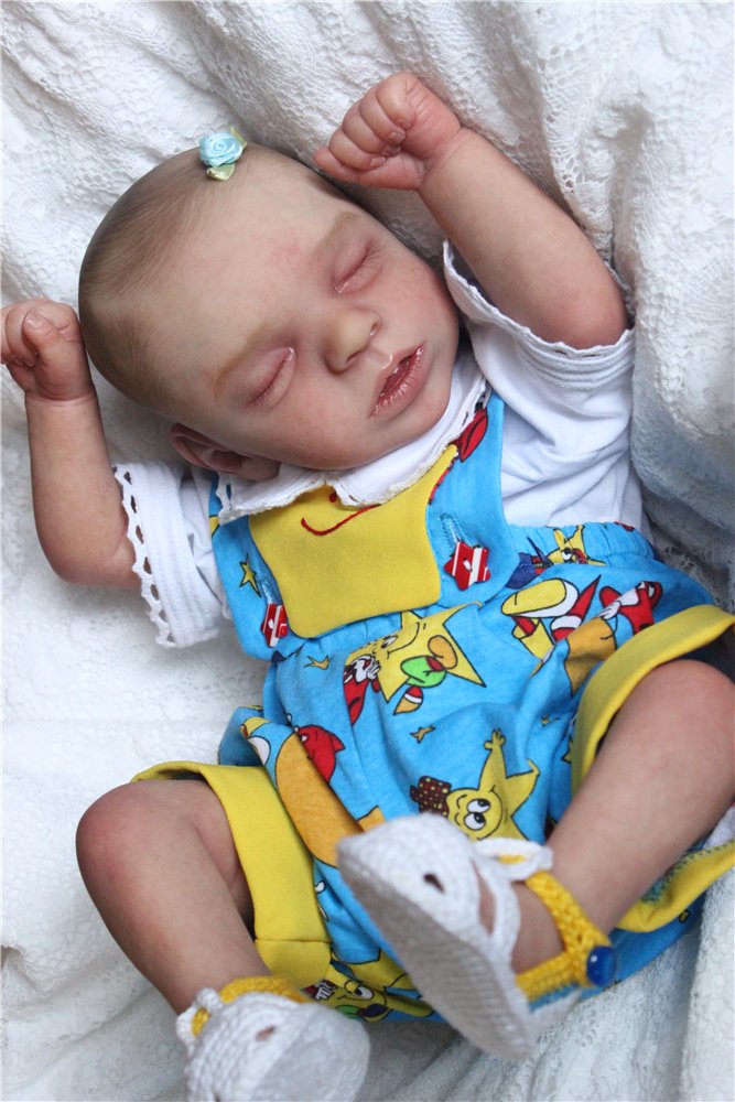 Прототип Кларк скульптора Саманта Грегори. Кукла реборн Светланы Преображенской (фото 10)