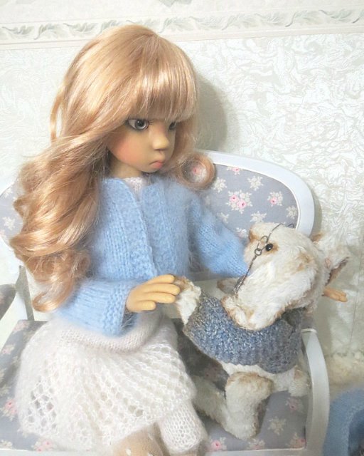 Мики. Капризная и разная — Куклы Kaye Wiggs (Кайе Виггс): авторские BJD (БЖД)