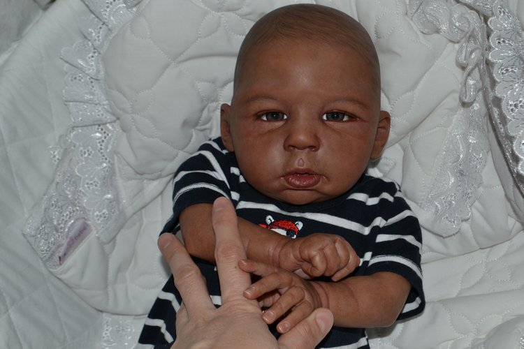 Этнический мальчик реборн (фото 3)