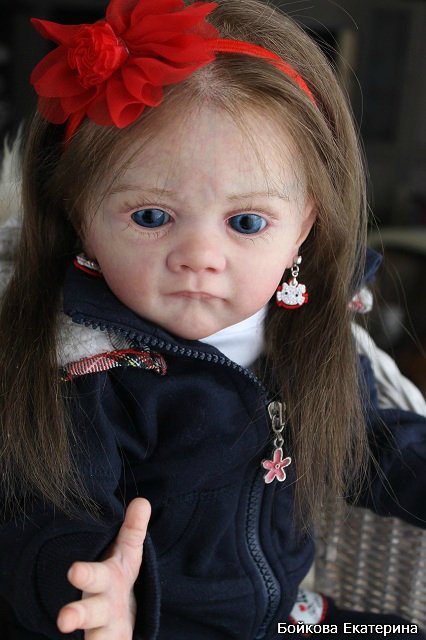 Кукла реборн Frida от Karola Wegerich в моём исполнении