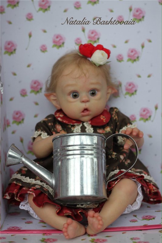 Мой любимый эльфийский ребенок! Кукла реборн Натальи Баштовой
