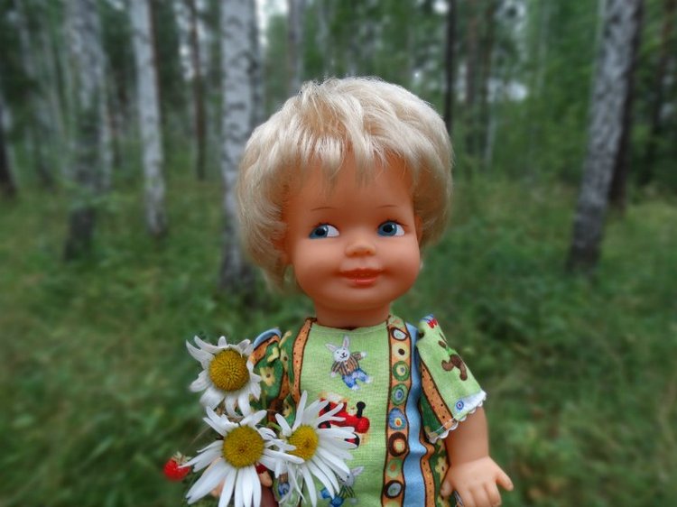 Малышка Лизи lissi batz в лесу