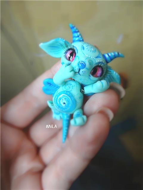 Новые авторские куклы из полимерной глины от Милы