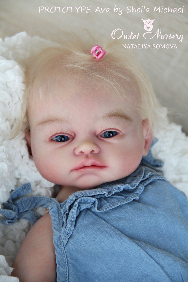 Сильвия - мой прототип Ava от скульптора Sheila Michael. Кукла реборн Наталии Сомовой