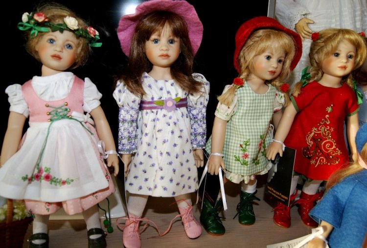 Плюшек много не бывает - маленькие принцессы от Heidi Plusczok