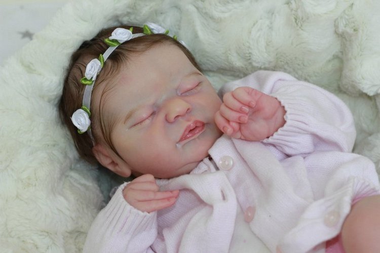 Маленькая бусинка Америкус, кукла реборн Беспаловои Жанны