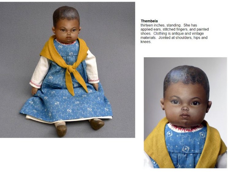Знаменитые текстильные куклы Columbian Dolls. История 1891 года