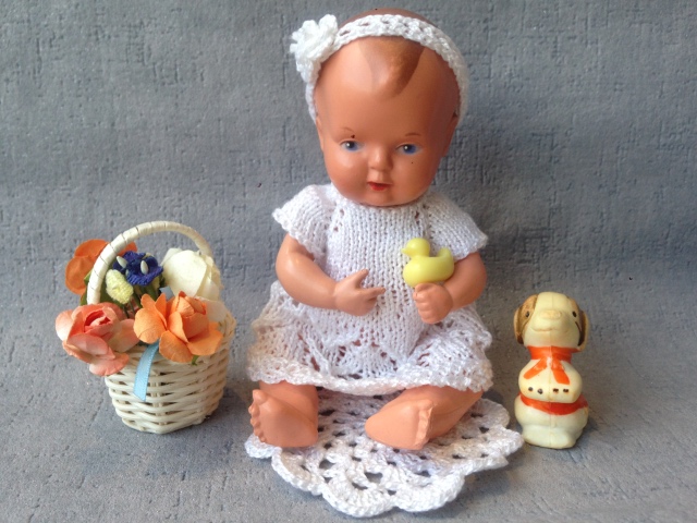 Моя первая целлулоидная куколка от Shildkrot. Черепашка в ромбе (фото 8)